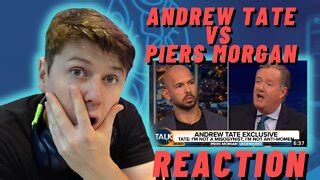 Piers Morgan vs Andrew Tate INTENSE Interview Reaction