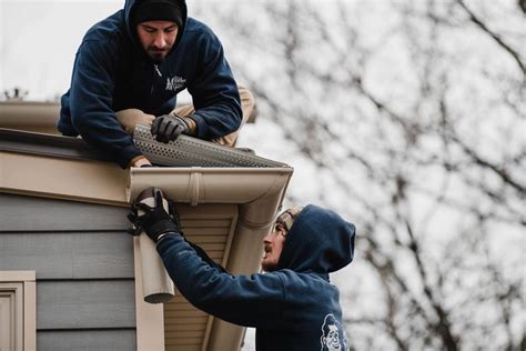 Aluminum Gutters Standard Installation | Brothers Gutters