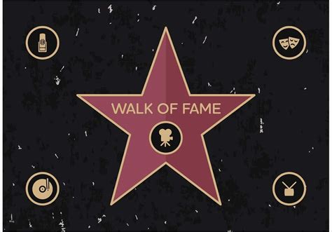 Star Of Fame Vorlage Luxus Walk Fame Vector Free Download Free Vector Art Stock | Vorlage Ideen