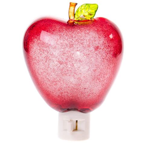 Red Apple Night Light | Apple kitchen decor, Red apple, Apple decorations