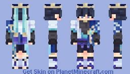 ~Wanderer~ || Genshin Impact Minecraft Skin