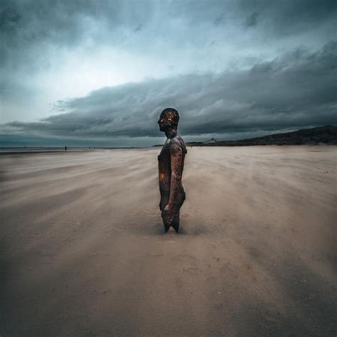 Another Place - Sculpture by Antony Gormley . . . . . #crosbybeach # ...