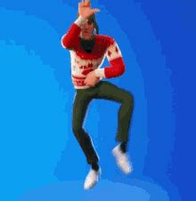 Take The L Loser Fortnite Dance Christmas Sweater GIF | GIFDB.com