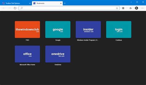 Agregue Speed Dial similar a Opera a Chrome, Edge o Firefox