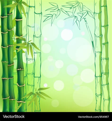 Background bamboo Royalty Free Vector Image - VectorStock