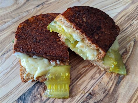 #FoodieExtravaganzaParty ~ Dill Pickle Grilled Cheese Sandwich