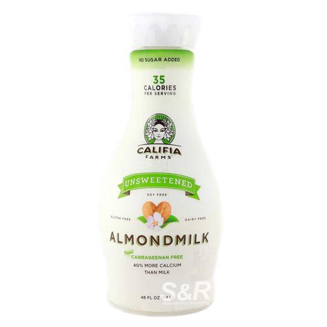 Califia Farms Unsweetened Almond Milk 1.4L