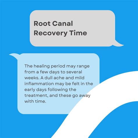 Estimated Root Canal Recovery Time & 11 Healing Tips - KWC Dental