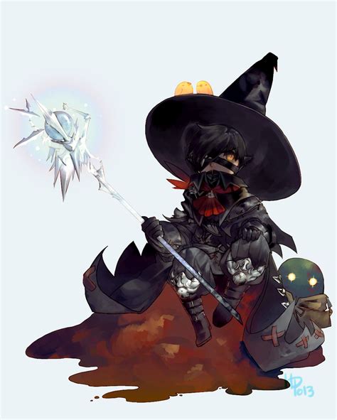 black mage(ffxiv) by Healingpack013 on DeviantArt