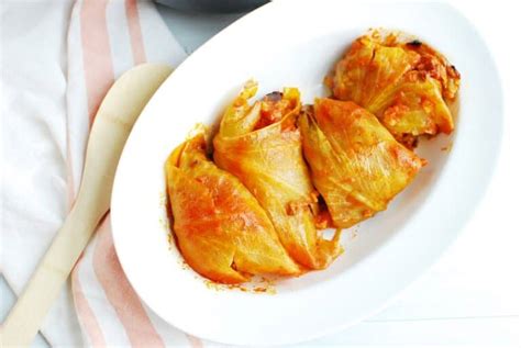 Hungarian Stuffed Cabbage Rolls - Snacking in Sneakers