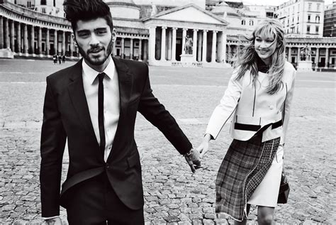 Zayn Malik Joins Girlfriend Gigi Hadid for American Vogue