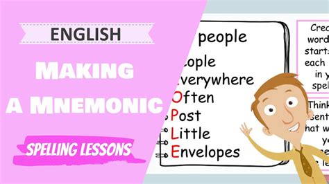 Mnemonics Examples For Spelling - Image to u