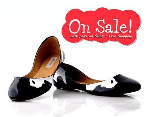 Items similar to Last pairs ON SALE!!! Black and white Panda hand painted flat shoes for women ...