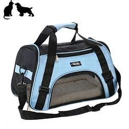 Soft-Sided Pet Carrier, Low Profile Travel Tote