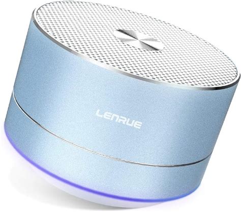 LENRUE Bluetooth Speaker, Mini Portable Speakers with: Amazon.co.uk ...