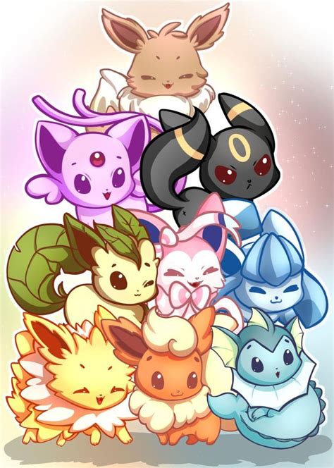 Eeveelutions Anime Pinterest