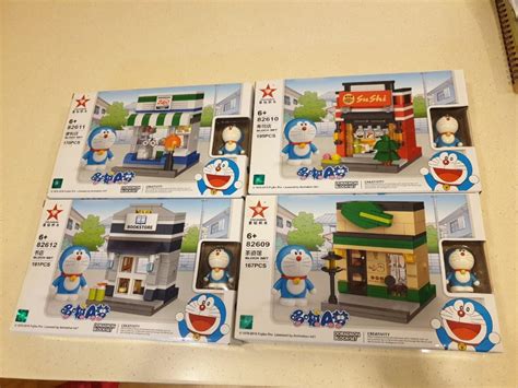 Doraemon Lego set, Hobbies & Toys, Toys & Games on Carousell