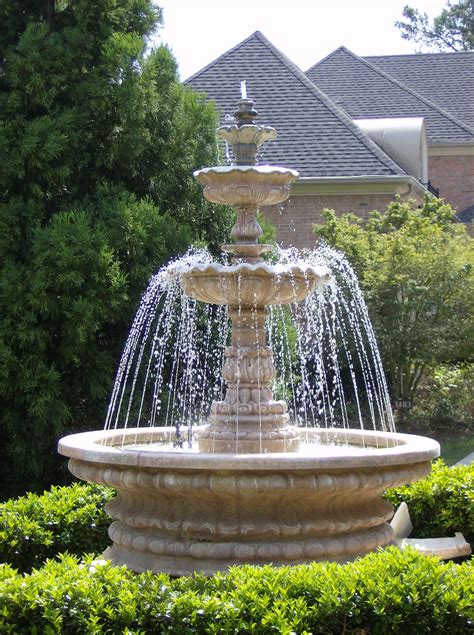 - Outdoor Fountains