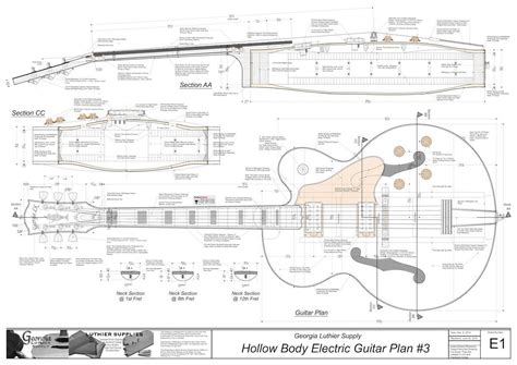 Electric Guitar Building Plans