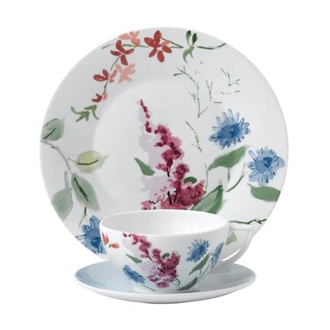 Jasper Conran at Wedgwood Floral Cornflower 3 Piece Set - Wedgwood® Australia