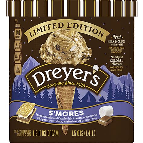 DREYER'S Limited Edition Birthday Cake Ice Cream - Rich and Creamy Birthday Cake Ice Cream, Made ...