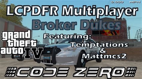 LCPDFR Multiplayer: Broker Dukes - YouTube