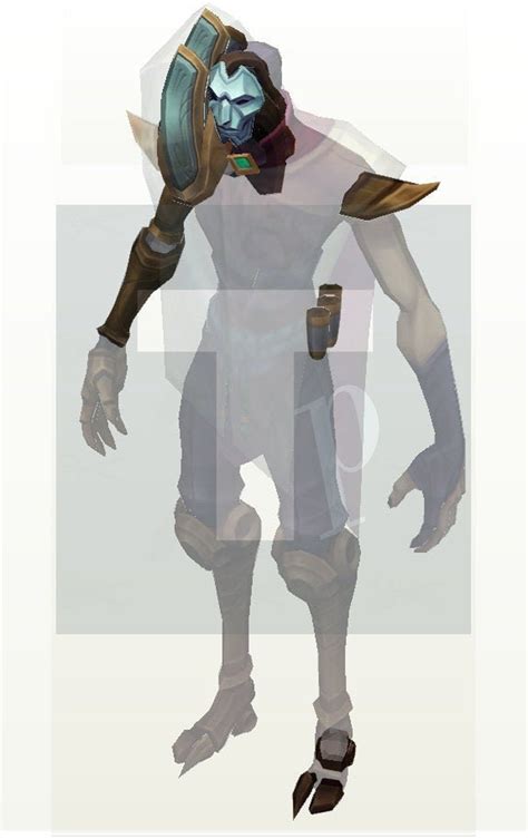 Jhin Cosplay Template for Foam/paper - Etsy