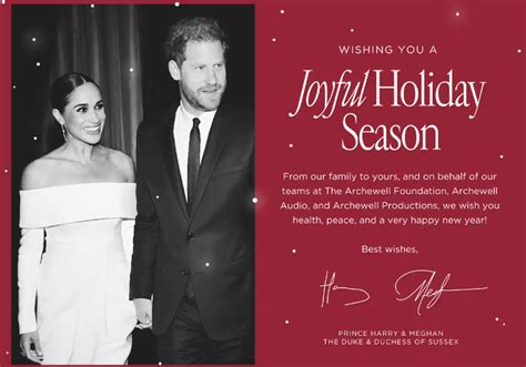 Prince Harry, Meghan Markle release 2022 Christmas card