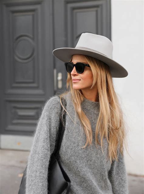 GREY ON GREY - Mirjam Flatau | Outfits with hats, Hat fashion, Womens fashion