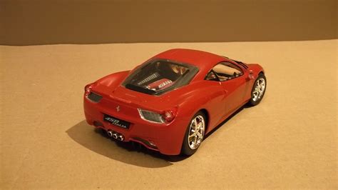 2009 Ferrari 458 Italia Sports Car -- Plastic Model Car Kit -- 1/24 Scale -- #12382 pictures by ...