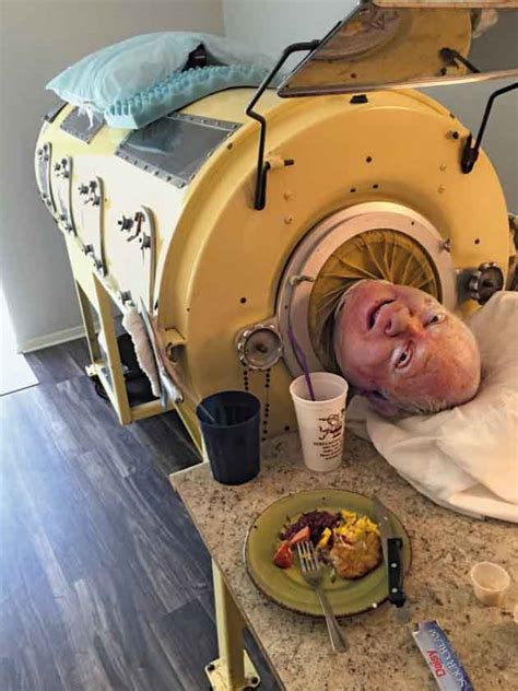 Meet the man trapped in a machine keeping him alive for over 65 years