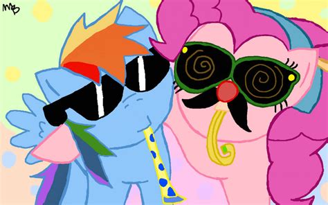 Pinkie Pie and Rainbow Dash by zetsumeininja on DeviantArt