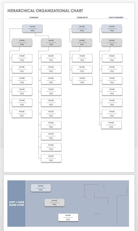 Free Organization Chart Templates For Word | Smartsheet intended for ...