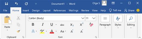 How to reduce ribbon size in Word - Microsoft Word 2016