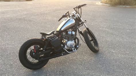 HONDA 250 REBEL BOBBER - YouTube