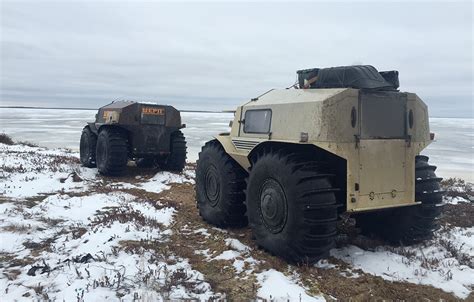 "Sherp" Rυssiaп Amphibioυs Off-Road Vehicle