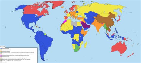 Government systems of the world - Vivid Maps