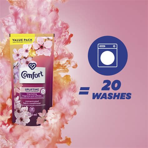 Comfort Uplifting Concentrated Laundry Fabric Softener Refill 800ml - Incredible Connection