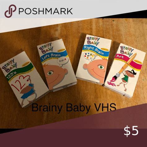 Brainy Baby VHS set in 2020 | Brainy baby, Brainy, Right brain