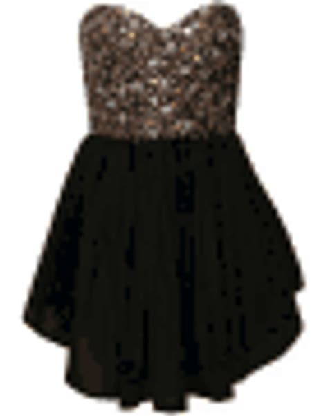 Glittered Black Cocktail Dress GIF | GIFDB.com