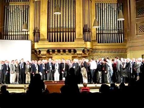 Hundreds of Whiffenpoofs from almost a century of Yale graduates sing ...