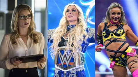 Emily Bett Rickards, Charlotte Flair, & Liv Morgan To Star In 'Queen of the Ring' Film ...