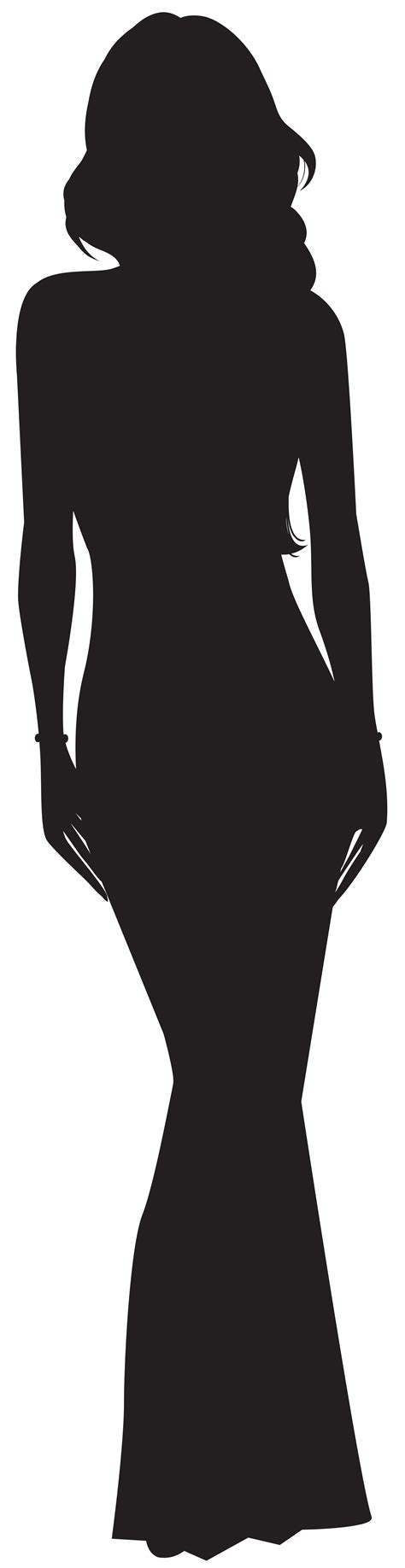 Download Woman Silhouette Female Free Clipart Hq Clipart Png Free C9D