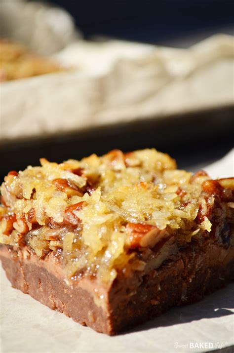 German Chocolate Cake Bars – Sweet Baked Life