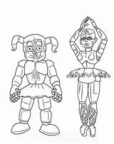 FNAF Coloring Pages  Free Printable For Kids sketch template