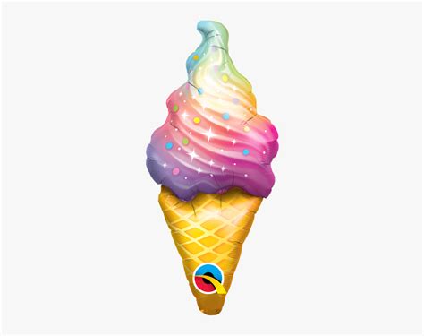 Ice Cream Cone Shape, HD Png Download - kindpng