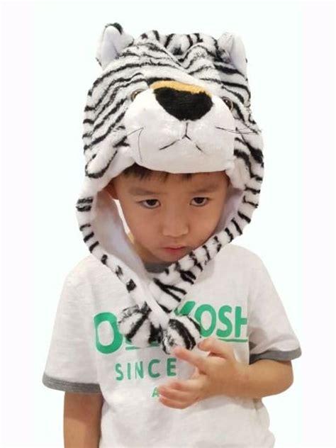 White Tiger Headgear • Costume Shop Singapore