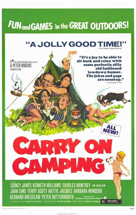 Carry On Camping | Vintage movies, Comedy films, Movie posters