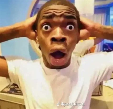 Shocked Black Guy Reaction Image | Shocked Black Guy | Know Your Meme