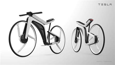 Tesla Model B, a futuristic electric bicycle concept by Kendall Toerner ...